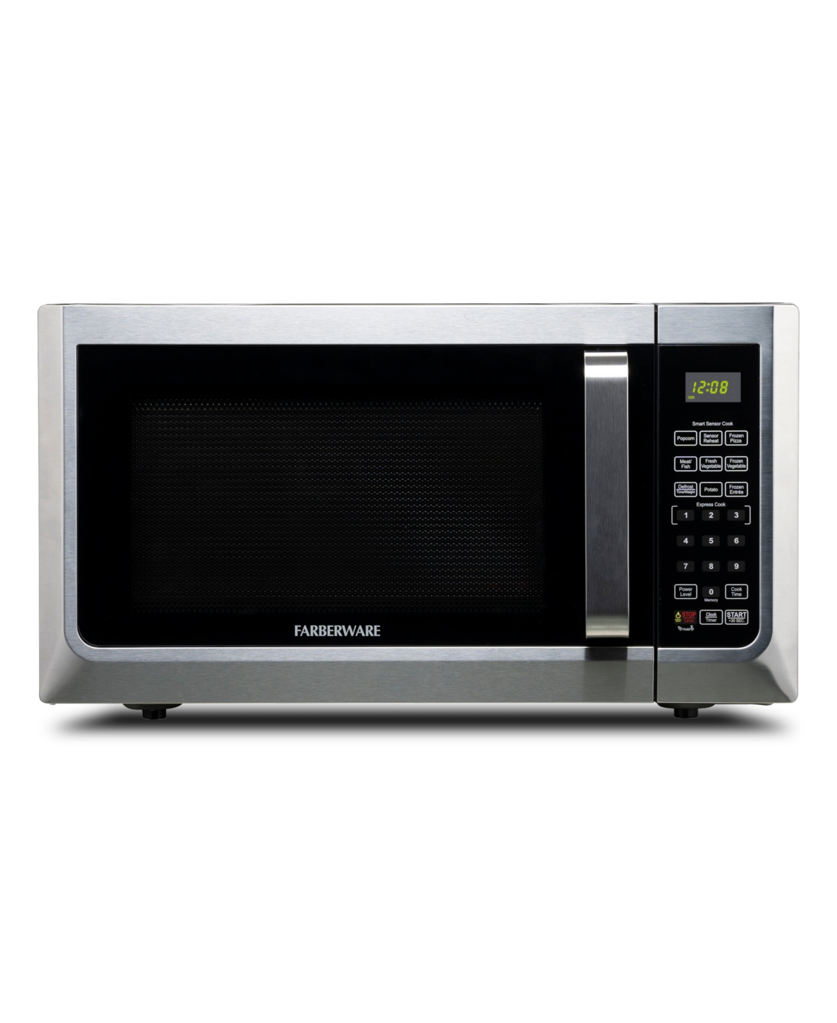 Farberware 1.3 1100 Watts Microwave Oven, Fmg13ss In Stainless Steel