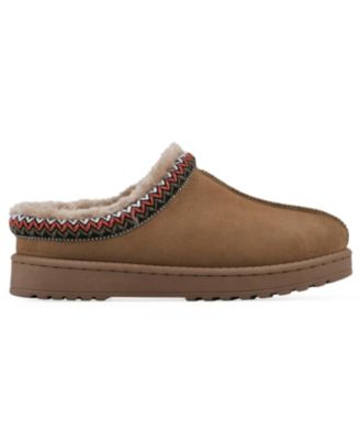 Women's Iceberg Leather Clog Slippers