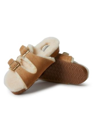 Women's Tamworth Genuine Shearling Double Band Sandal
