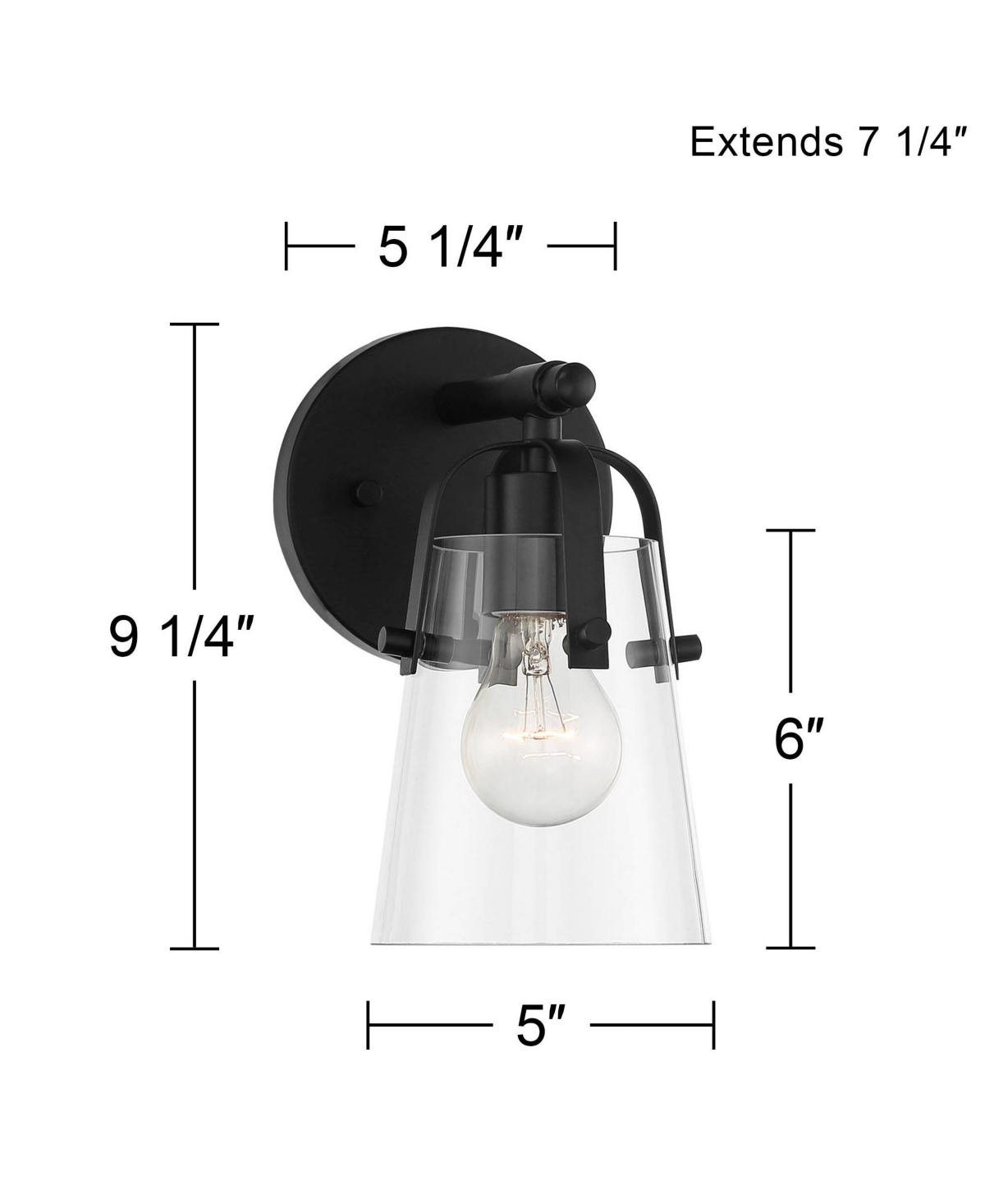 Possini Euro Design Indira Industrial Modern Wall Light SconceMetal Hardwired 5 1/4