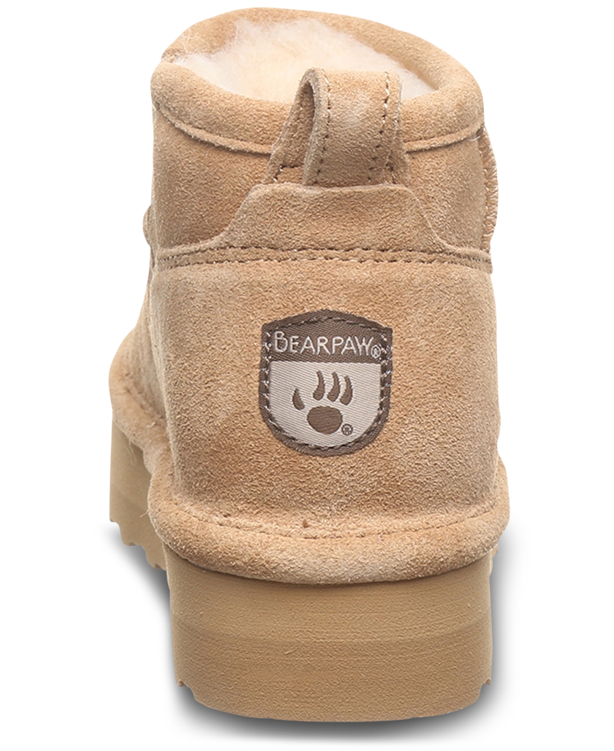 Bearpaw Little Girls Retro Shorty Platform Winter Boots From Finish Line In Iced Coffee