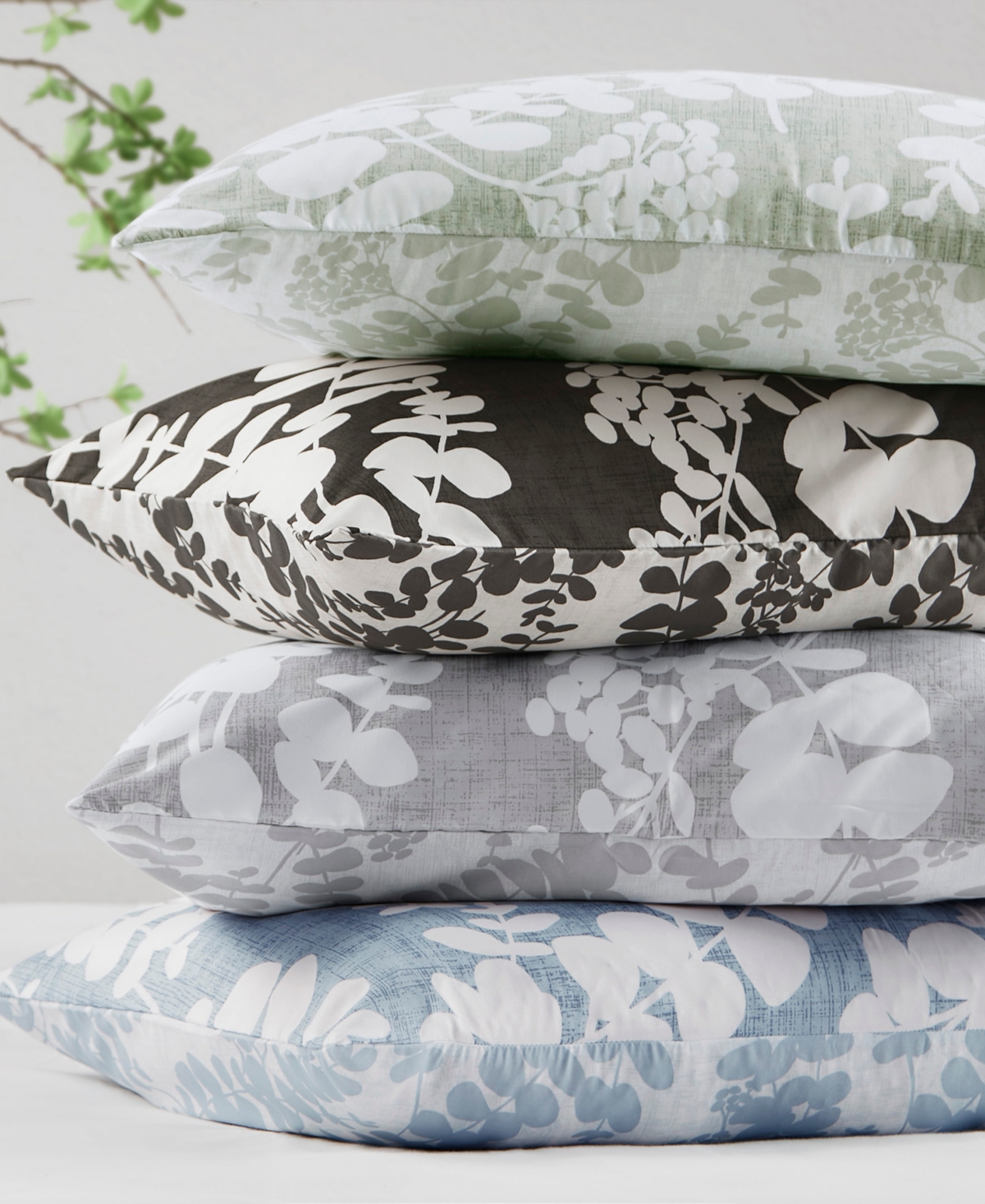 510 Design Aria Floral Print Reversible 3-pc. Comforter Set, King/california King In Light,pastel Brown