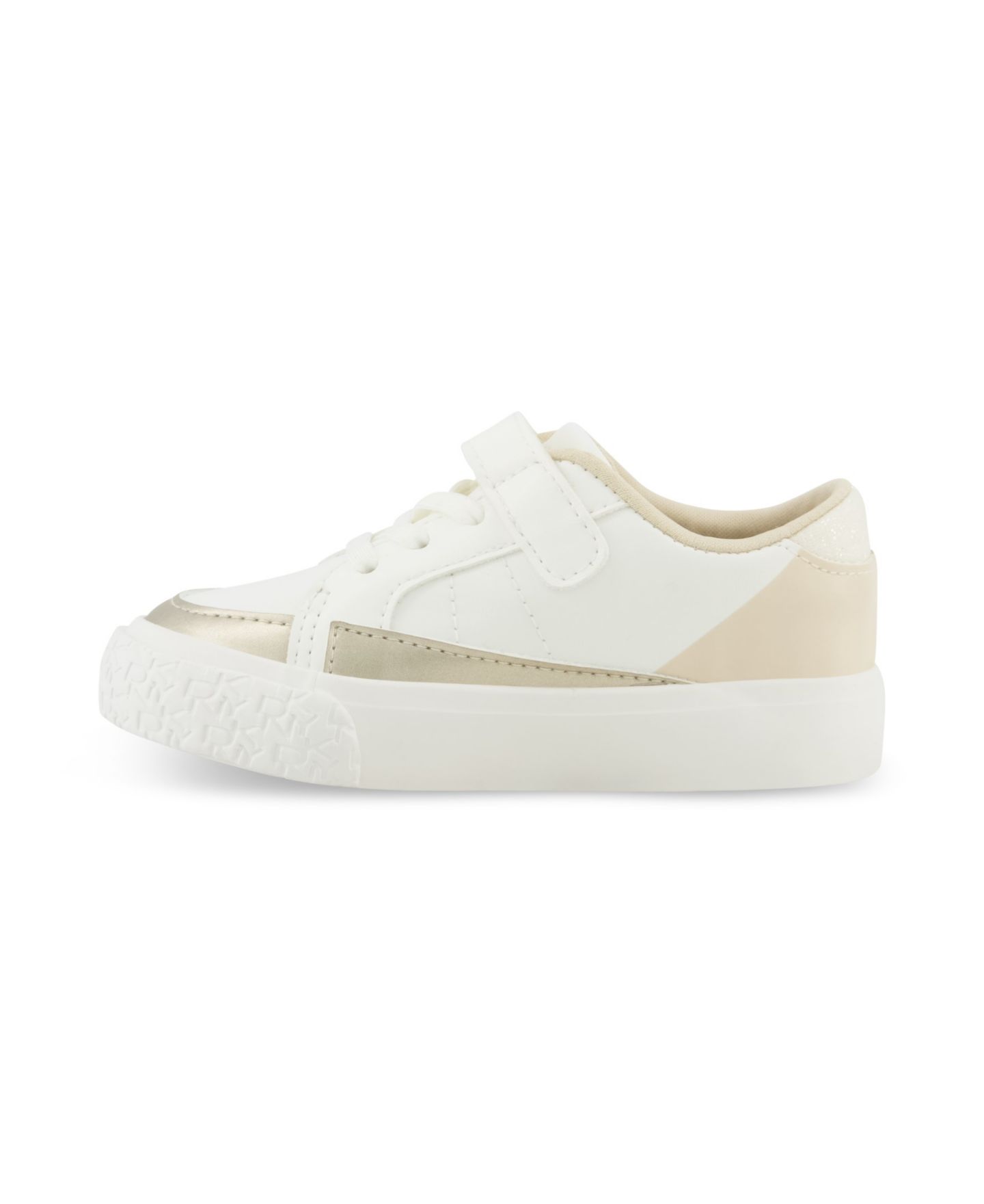 Детские кроссовки DKNY Hannah Marley с логотипом для девочек, цвет: Белый — фото 2