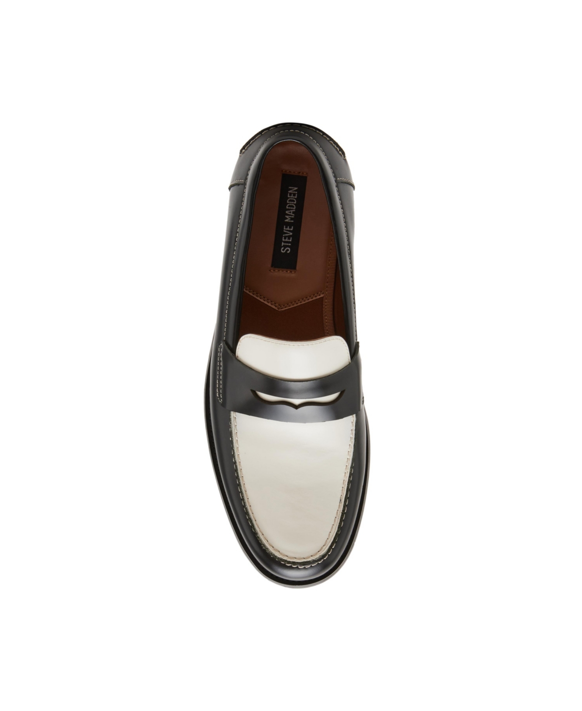 STEVE MADDEN MEN'S NATAN PENNY MOC TOE LOAFER 