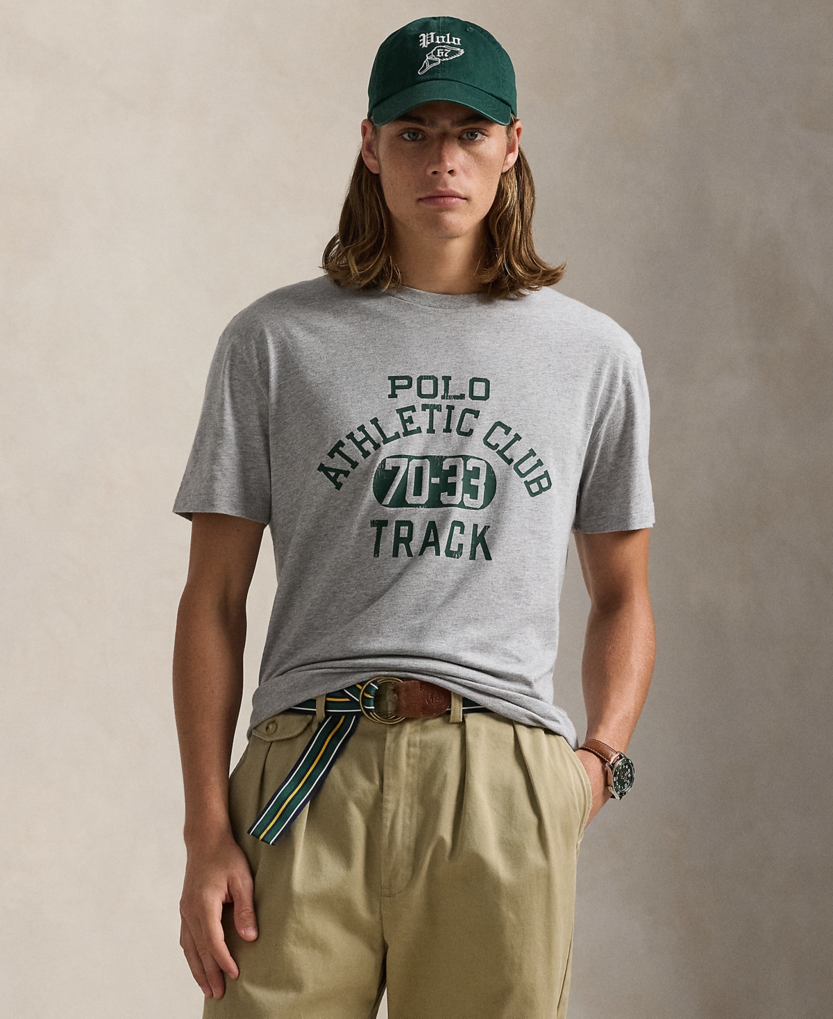 Polo Ralph Lauren Men's Classic-Fit Jersey Graphic T-Shirt