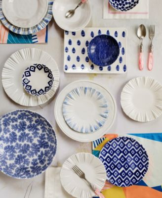 Santorini Coral Serving Bowl