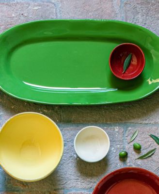 Cucina Fresca Narrow Oval Platter 16"
