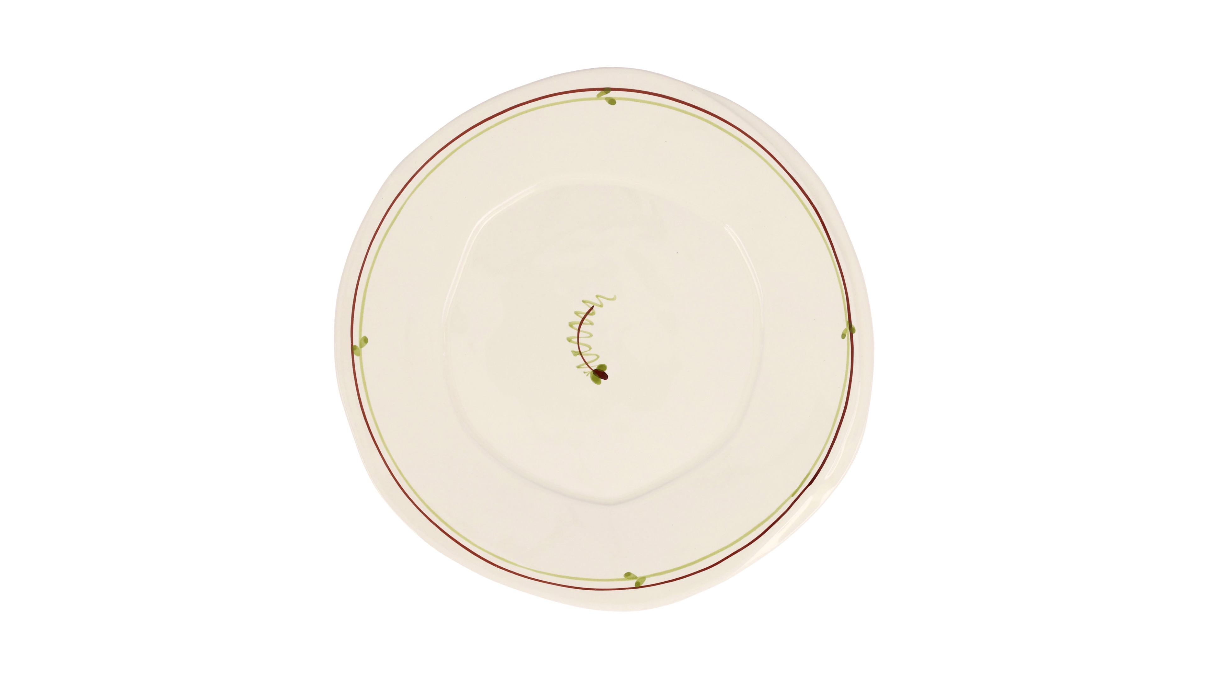 Vietri Lastra Fiori di Bosco European Dinner Plate