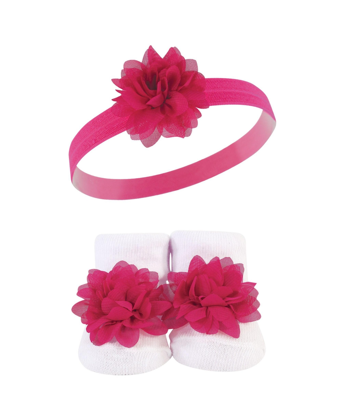 Hudson Baby Girl Headband and Socks