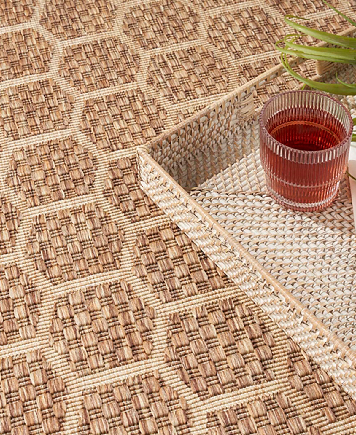 Nourison Home Twist Reversible Tws01 2'2"x12' Runner Area Rug In Taupe