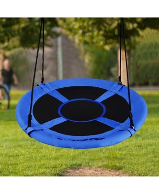 40 Inch Flying Saucer Tree Swing Indoor Outdoor Play Set