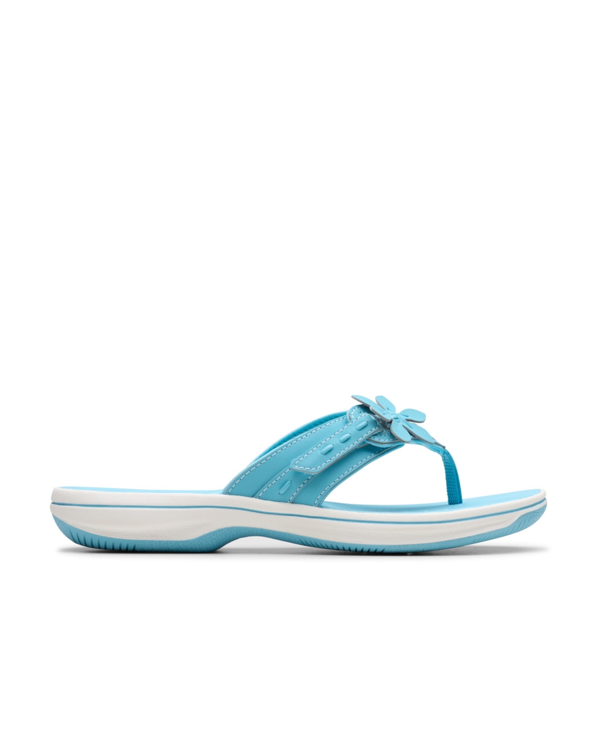 Clarks Women's Cloudsteppers Breeze Opal Slip On Sandals