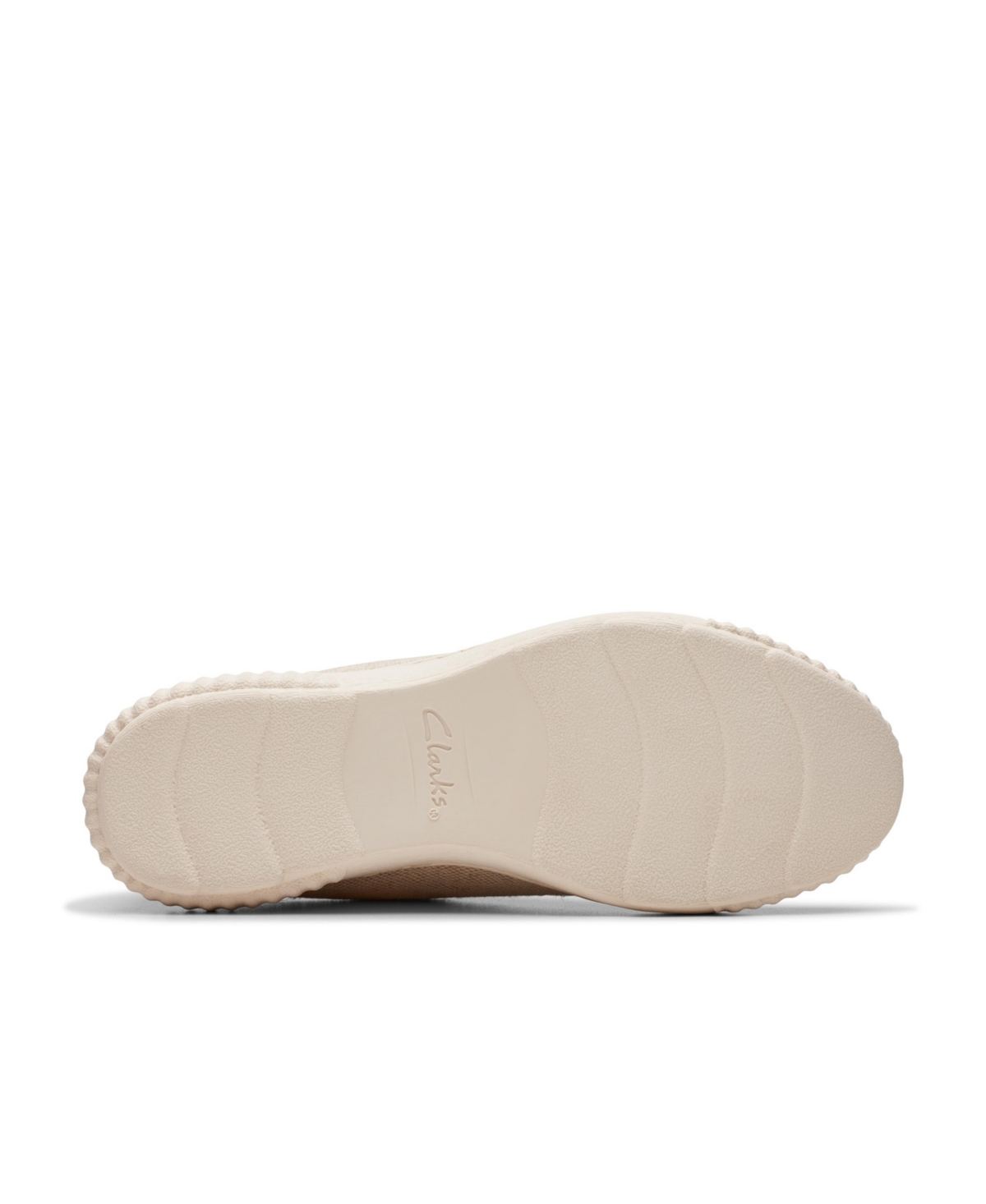 Clarks Caroline Echo In Beige Textile In Natural Textile