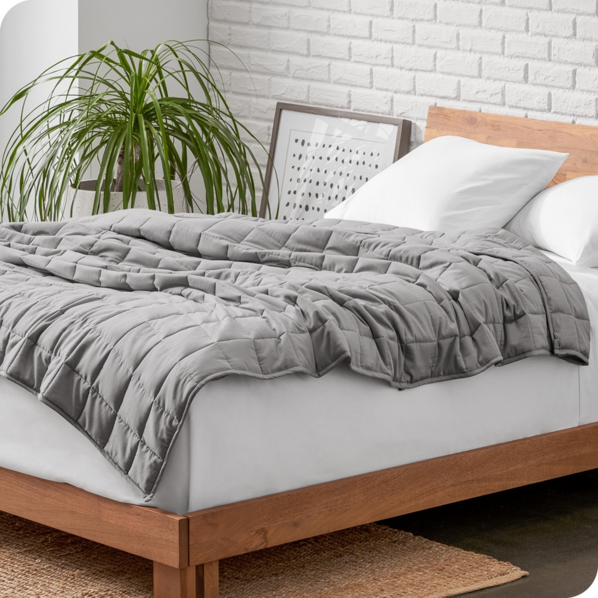 Bare Home Weighted Blanket, 7lbs (60
