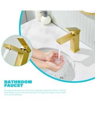 Single-Hole Single-handle Bathroom Faucet