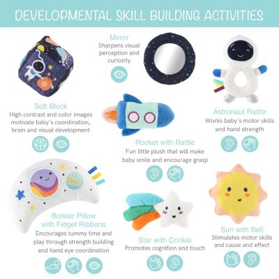 Space 7-in-1 Activity Play Gym & Play Mat for Baby