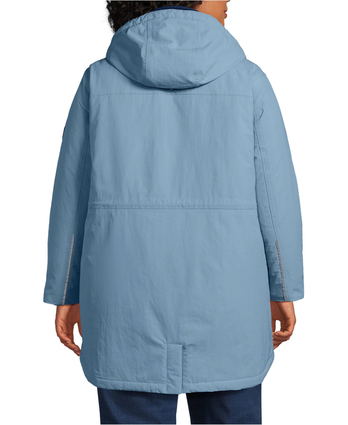 Lands' End Plus Size Squall Waterproof Insulated 3 in 1 Winter Parka