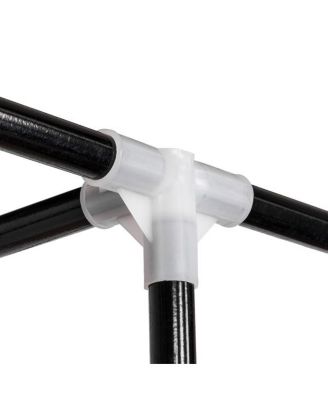 64" Portable Wardrobe Organizer with Clothes Rack and Shelves for Optimal Storage Solutions