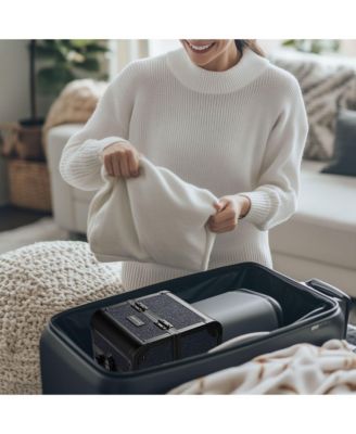 Makeup Train Case Cosmetic Organizer