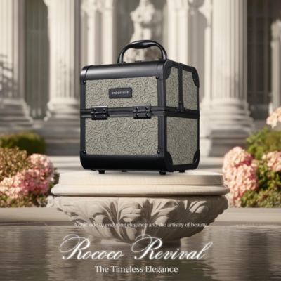 Makeup Train Case Cosmetic Organizer