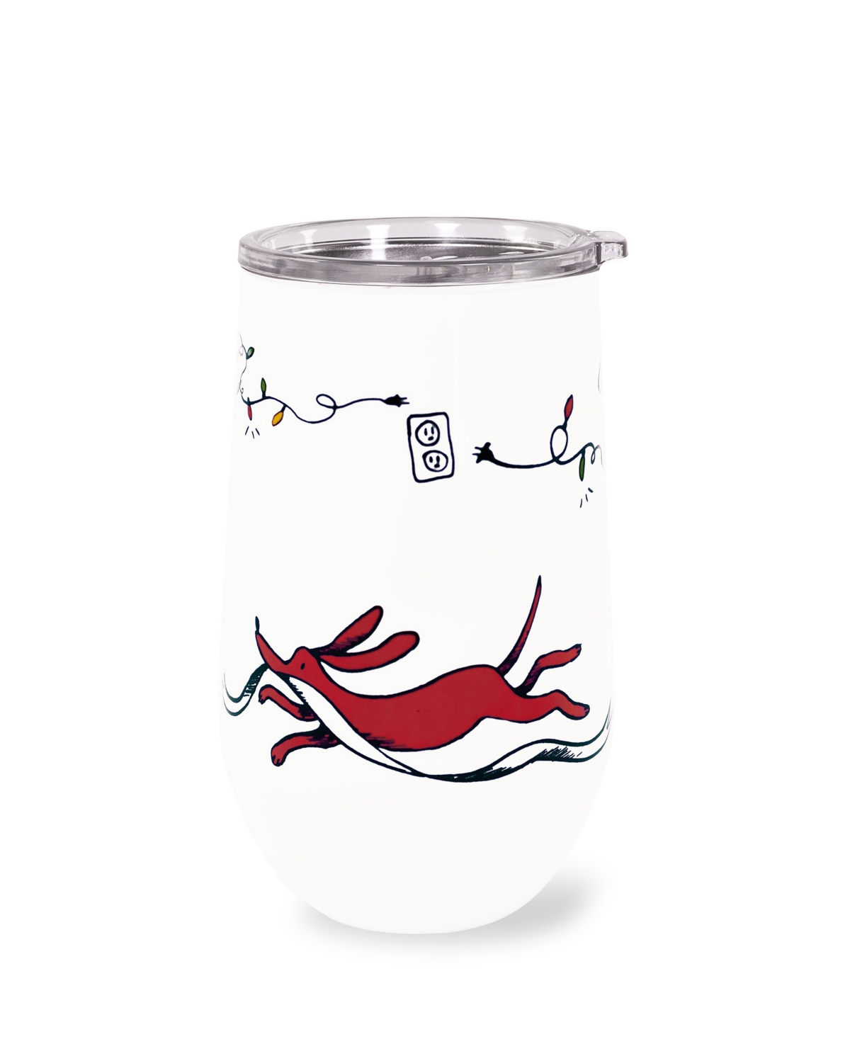 New York Stainless Steel Wine Tumbler - Holiday Party