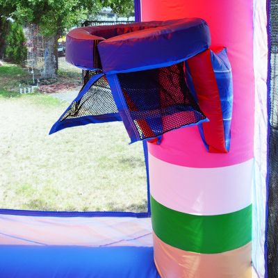 Ice Pops Bounce House Water Slide Combo with Splash Pool (with Blower)