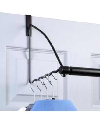 Over The Door Hanger Expandable Rod for Clothes, Towels.