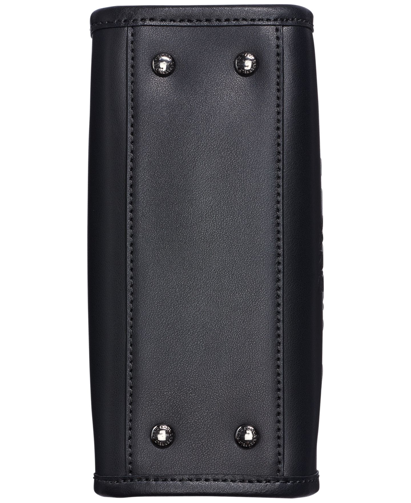 Женская сумка KARL LAGERFELD PARIS Savoie Leather Crossbody, цвет: Чёрный — фото 5
