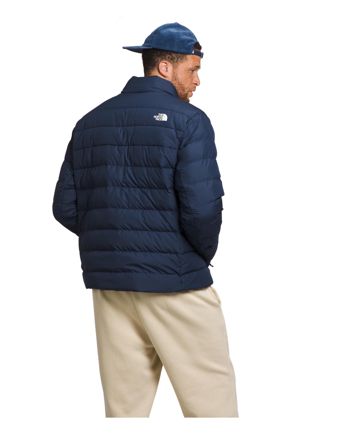 The North Face Men's Big Aconcagua 3 Jacket In Summit Navy-npf