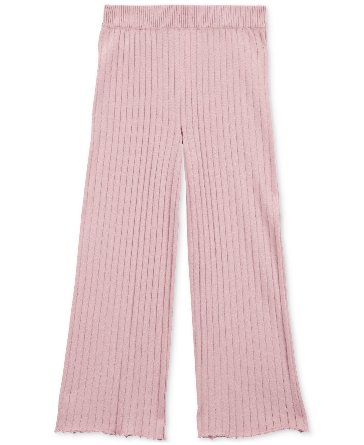 Carter's Little & Big Girls Sweater-Knit Cotton Pull-On Flare Pants