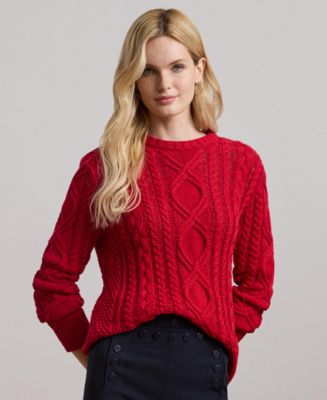 (取寄) ローレン ラルフローレン レディース ピティート コットンブレンド セーター Lauren Ralph Lauren women Petite Cotton-Blend Sweater Lauren Navy Lauren Ralph Lauren Women's Petite Buckled Cotton Sweater