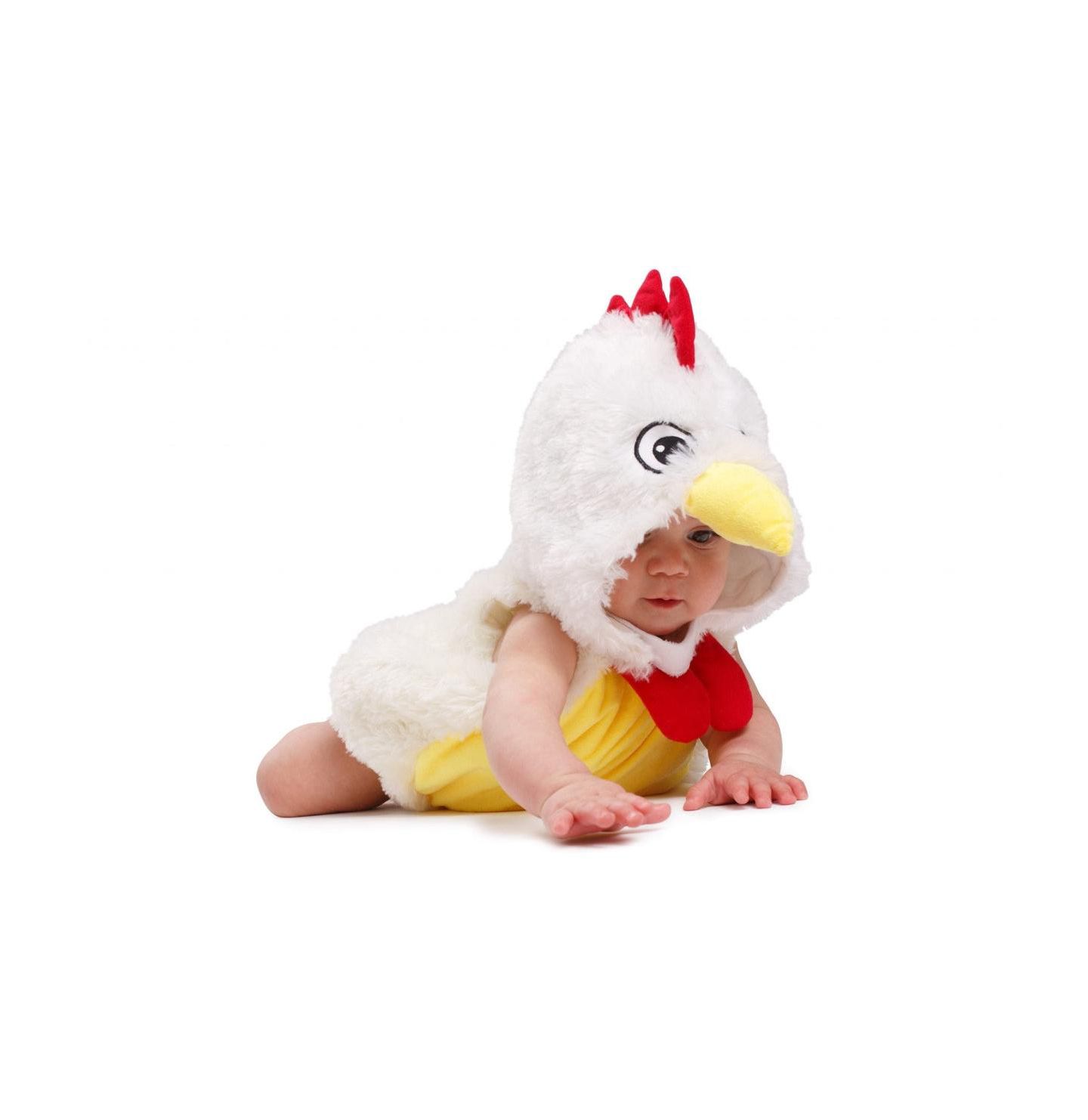 Dress Up America Rooster Onesie & Hood Costume Set - Infants Boys & Girls — фото 2