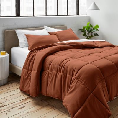 Down Alternative Hydro-Brushed Microfiber 2-Piece Comforter Set, Twin/Twin XL