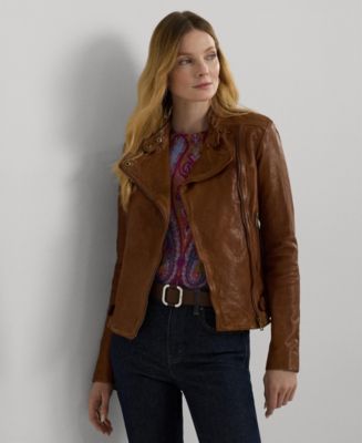 Shops New without tag Ralph Lauren women suede jacket ,size large and small