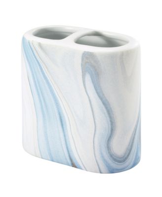 Waves Ceramic 2-Pc. Bath Accessory Set