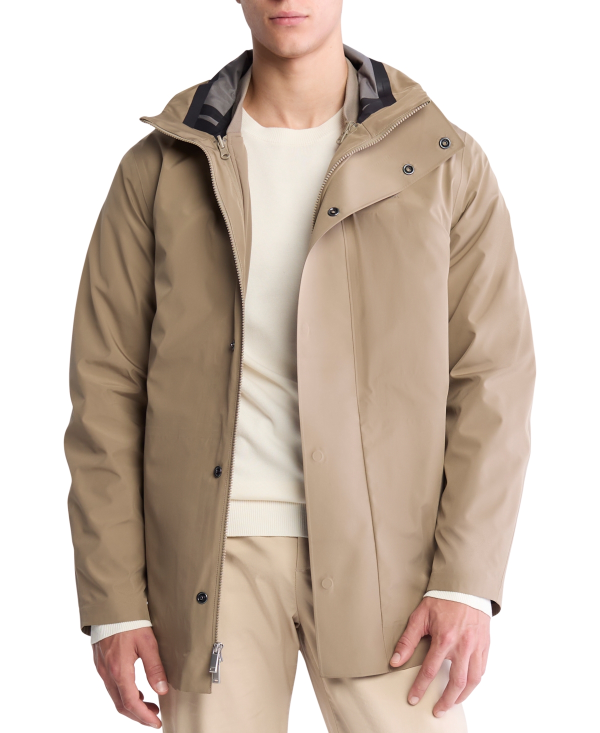 Men's 3-in-1 Mid Length Jacket In Brindle