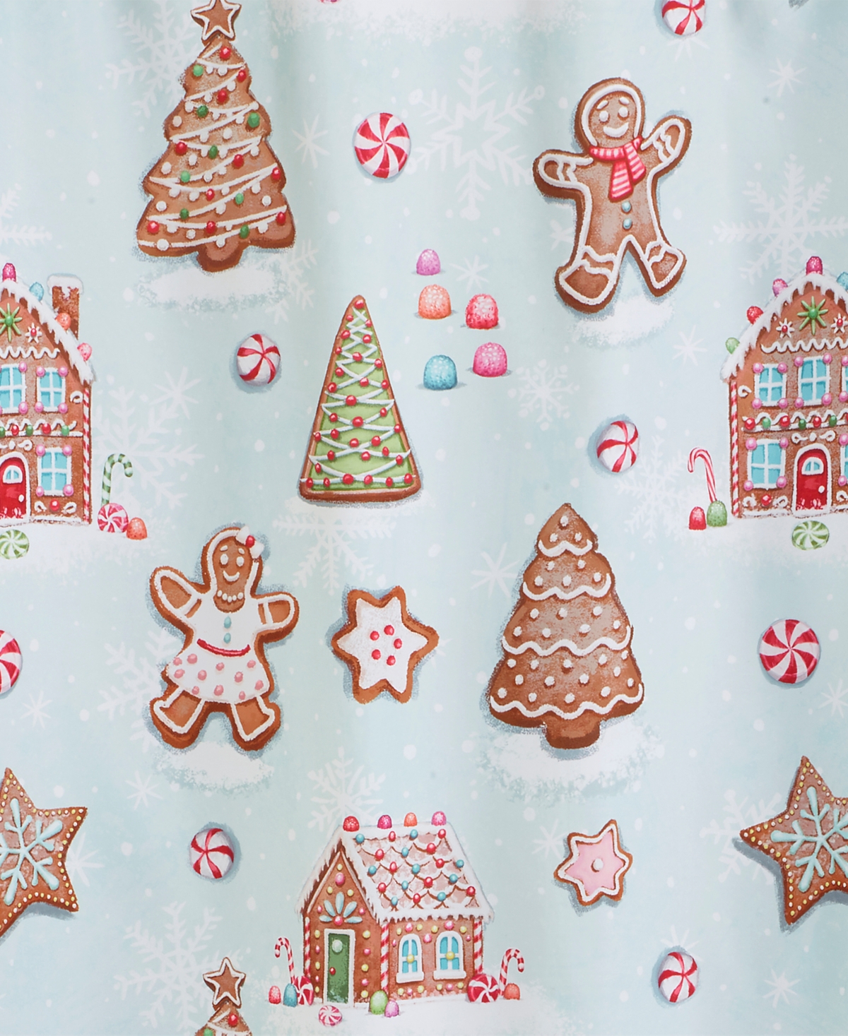 Avanti Sweet Treat Shower Curtain, 72" X 72" In Multi Color