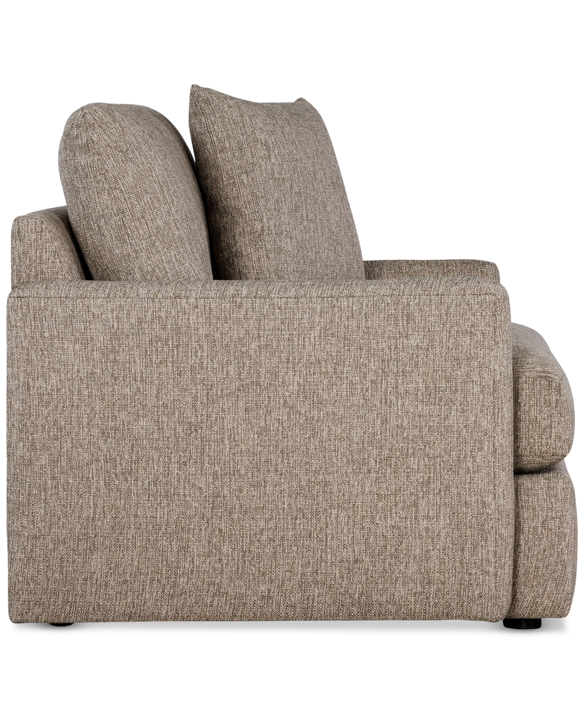 Macy's Tilmar Fabric Arm Chair, Exclusively At  In Charcoal