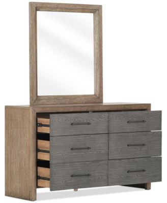 Portmore 6-Drawer Dresser (with soft close drawers), Created for Macy's