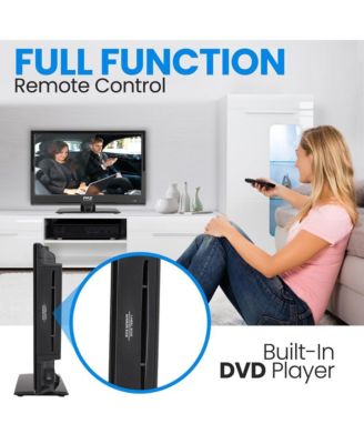 15.6   LED RV Digital TV with DVD Combo, Full HD Flat Screen, 12V/24V Car Adapter