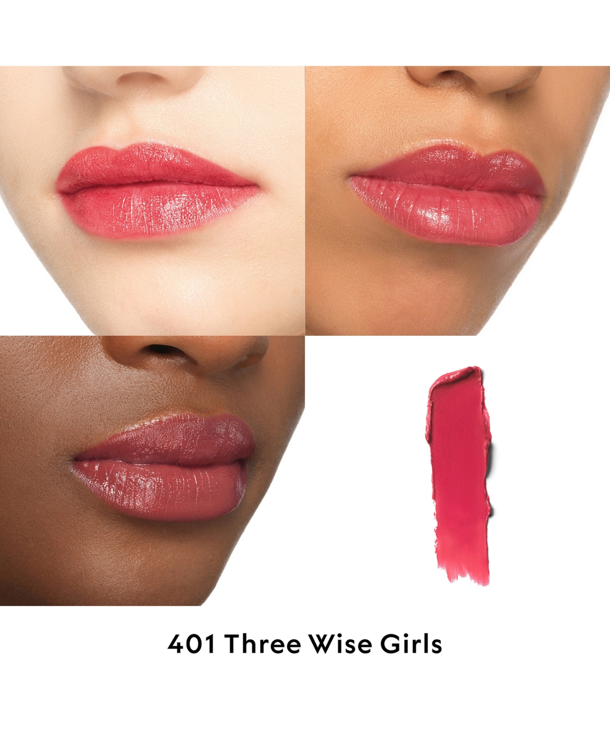 Gucci Rouge A Levres Voile Sheer Lipstick In 401 - Three Wise Girls