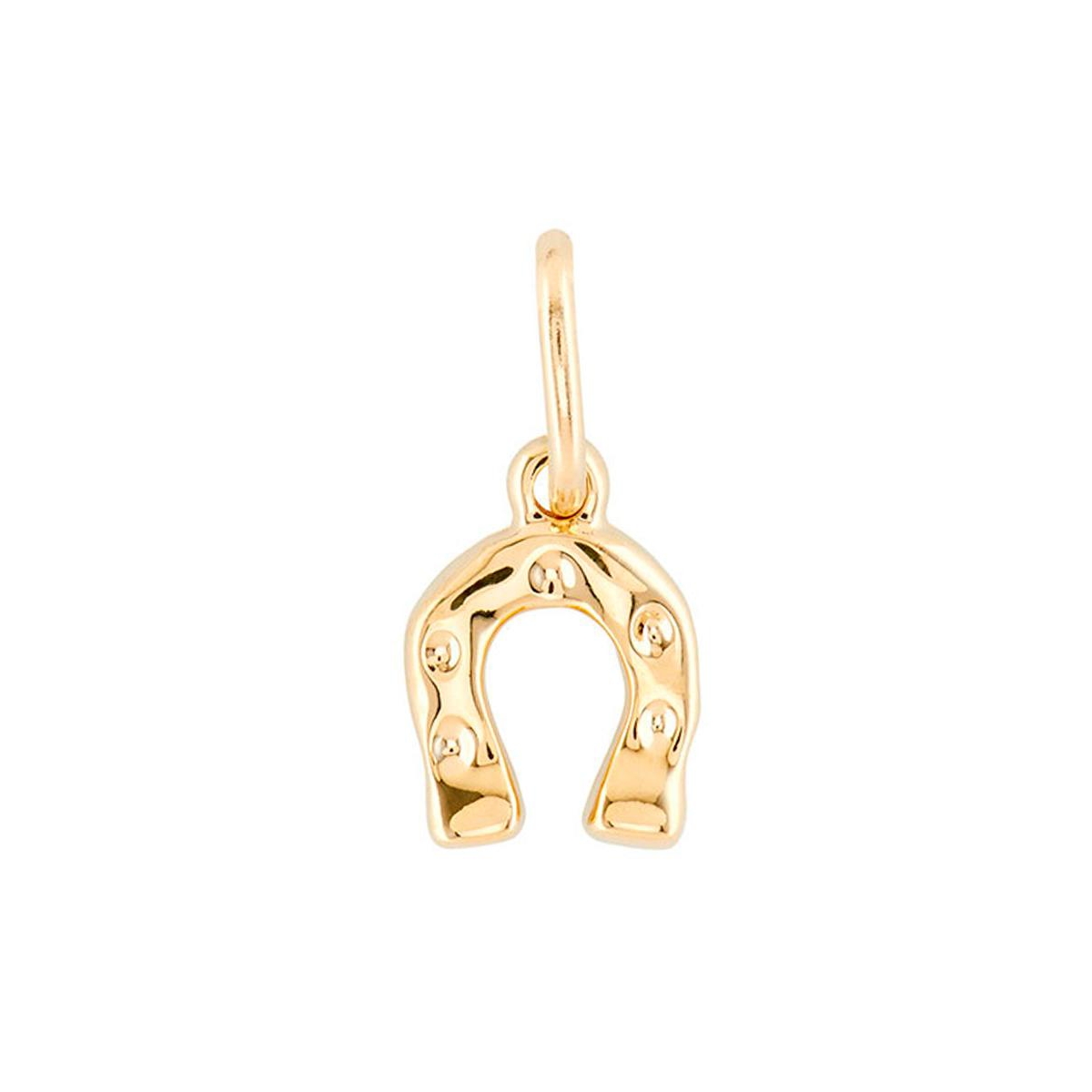 UNOde50 Horseshoe-Shaped Metal Alloy Charms - Gold