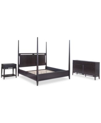 Addelyn 3 Pc. Set (King Poster Bed, Dresser & 1-Drawer Nightstand)