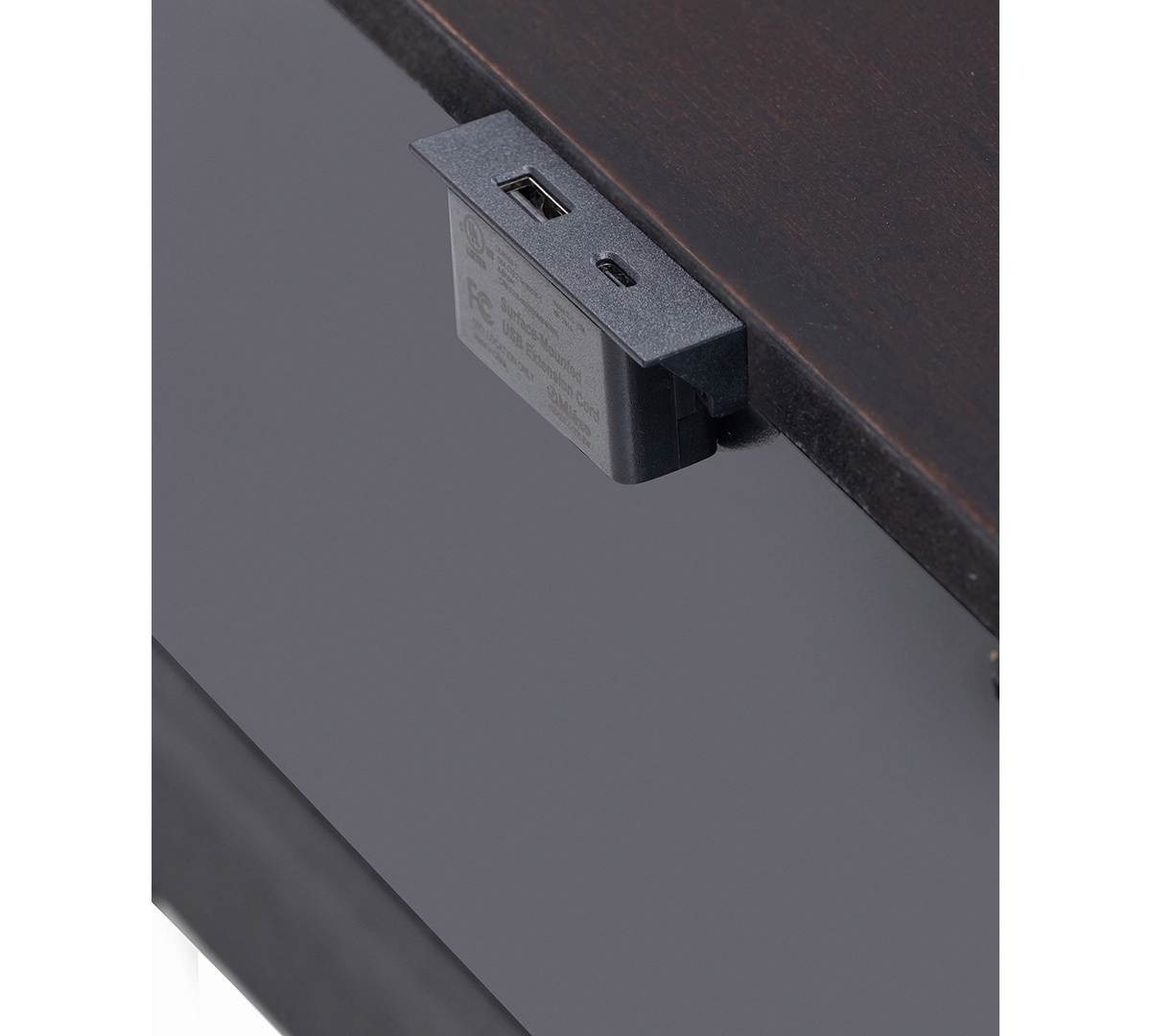 Macy's Addelyn 1-drawer Nightstand In Brown