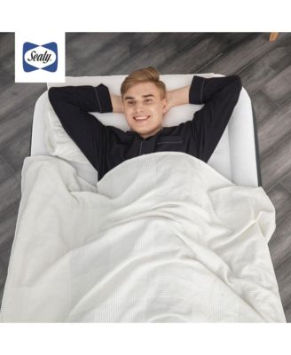 Baby Sealy Tritech 18 Inch Air Mattress Bed 2 Person with Built In AC Pump (2 Pack)