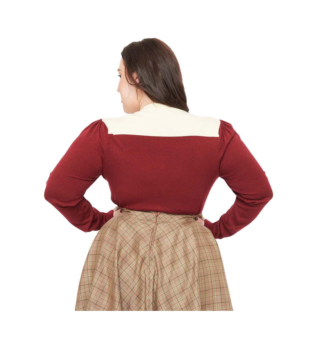 Smak Parlour Plus Size 1960s Long Sleeve Cardigan
