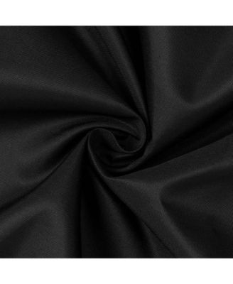 Waterproof Soft Fabric Shower Curtain or Liner, Orange, 72"X72"