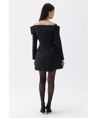 Women's Off the Shoulder Minidress