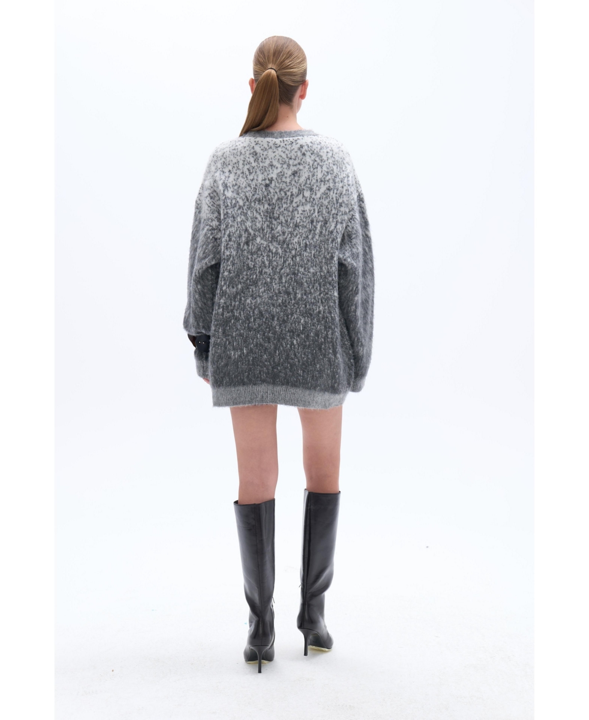 Nocturne Women's Gradient Oversized Cardigan