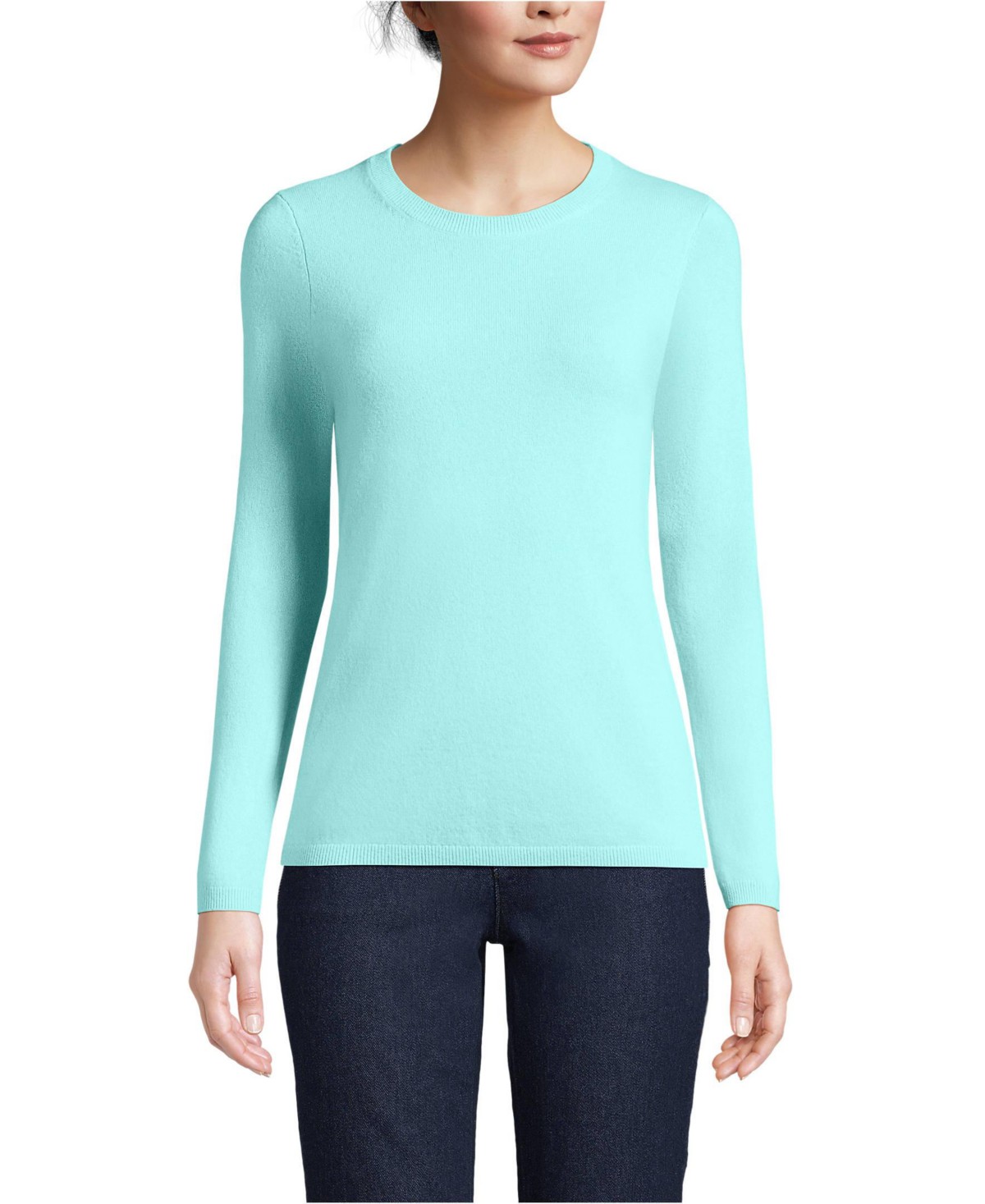 Женские Lands' End Women's Cashmere Sweater — фото 1